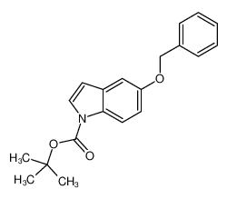 5-(苄氧基)-1H-吲哚-1-羧酸叔丁酯