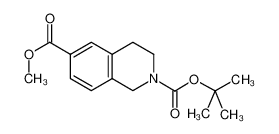 2-叔丁基6-甲基3,4-二氢异喹啉-2,6(1H)-二羧酸酯
