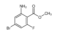 2-氨基-4-溴-6-氟苯甲酸甲酯