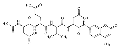 N-乙酰基-Asp-Glu-Val-Asp-7-酰胺基-4-甲基香豆素