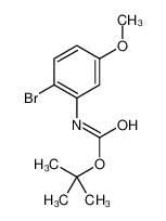 N-Boc-2-溴-5-甲氧基苯胺