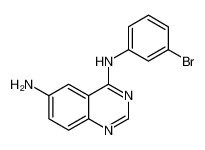 N4-(3-溴苯基)喹唑啉-4，6-二胺