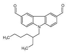 9-(2-乙基己基)咔唑-3，6-二甲醛