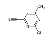 2-氯-6-甲基-4-腈基嘧啶