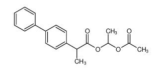 2-（[1，1'-联苯] -4-基）丙酸1-乙酰氧基乙酯