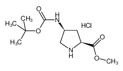 (2S，4S)-4-((叔丁氧基羰基)氨基)吡咯烷-2-羧酸甲酯