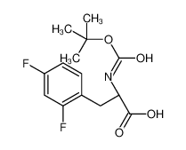 (S)-2-((叔丁氧基羰基)氨基)-3-(2,4-二氟苯基)丙酸