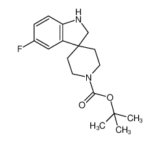5-氟螺[吲哚啉-3，4'-哌啶]-1'-甲酸叔丁酯