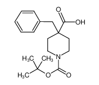 4-苄基-1-(叔丁氧羰基)哌啶-4-羧酸