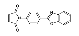 1-(4-(苯并[d]恶唑-2-基)苯基)-1H-吡咯-2，5-二酮