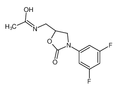(S)-N-[[3-(3,5-二氟苯基)-2-氧代-5-噁唑]甲基]乙酰胺