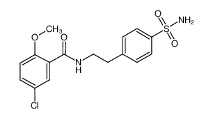 4-[2-(5-氯-2-甲氧基苯甲酰氨基)乙基]苯磺酰胺