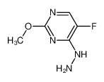 5-氟-4-肼基-2-甲氧基嘧啶
