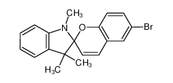 螺[1，3，3-三甲基吲哚-(6'-溴苯并二氢吡喃)]