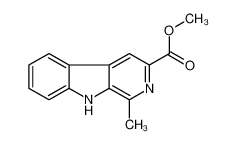 1-甲基-9H-吡啶并[3，4-b]吲哚-3-羧酸甲酯