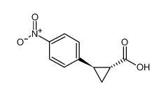 反式-2-(4-硝基苯基)环丙烷羧酸