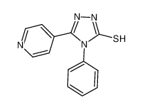 4-苯基-5-(吡啶-4-基)-4H-1,2,4-三唑-3-硫醇