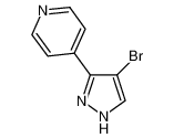 4-(4-溴-1H-吡唑-3-基)吡啶