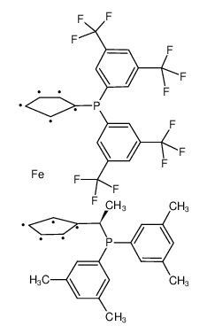 (R)-1-{(SP)-2-[双[3,5-双(三氟甲基)苯基]膦基]二茂铁基}乙基二(3,5-二甲苯基)膦