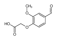 2-(4-甲酰基-2-甲氧基苯氧基)乙酸