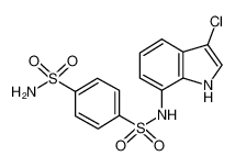 N-(3-氯-1H-吲哚-7-基)-1,4-苯二磺酰胺