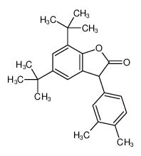 5,7-二叔丁基-3-(3,4-二甲基苯基)苯并呋喃-2(3H)-酮