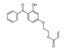 2-(4-苯甲酰基-3-羟基苯氧基)乙基丙烯酸酯