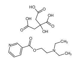 2-(二乙基氨基)吡啶-3-乙酯枸橼酸盐