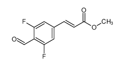(E)3-(3,5-二氟-4-甲酰基苯基)丙烯酸甲酯