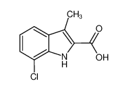 7-氯-3-甲基-1H-吲哚-2-羧酸