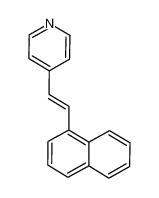 4-(1-萘乙烯基)吡啶