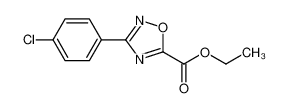 3-(4-氯苯基)-1,2,4-恶二唑-5-甲酸乙酯