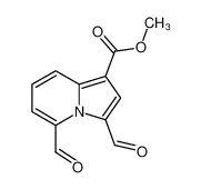 Methyl 3,5-diformyl-1-indolizinecarboxylate