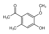 1-(4-羟基-5-甲氧基-2-甲基苯基)乙酮