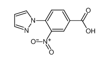 3-硝基-4-(1-吡唑基)苯甲酸