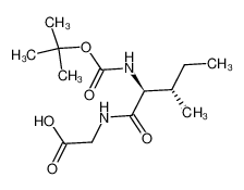 2-((2S,3S)-2-((叔丁氧羰基)氨基)-3-甲基戊酰胺)乙酸