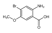 2-氨基-4-溴-5-甲氧基苯甲酸