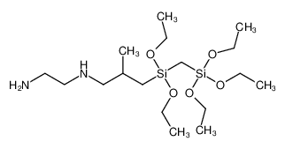 1-[3-(2-aminoethyl)-3-aminoisobutyl]-1，1，3，3，3-pentaethoxy-1，3-disilapropane