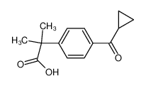 2-(4-(环丙烷羰基)苯基)-2-甲基丙酸
