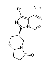(6R，8aS)-6-(8-氨基-1-溴咪唑并[1，5-a]吡嗪-3-基)六氢中氮-3(2H)-酮