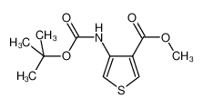 4-((叔丁氧羰基)氨基)噻吩-3-羧酸甲酯