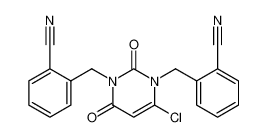 2，2'-((6-氯-2，4-二氧代嘧啶-1，3(2H，4H)-二基)双(亚甲基))二苯腈
