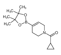 环丙基(4-硼酸频哪醇酯基-5,6-二氢吡啶-1(2H)-基)甲酮