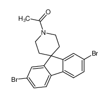 1-(2,7-二溴螺[芴-9,4'-哌啶]-1'-基)乙酮
