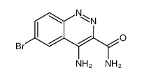 4-氨基-6-溴曾嗪-3-甲酰胺