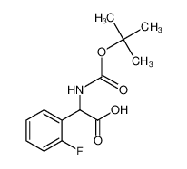 2-((叔丁氧基羰基)氨基)-2-(2-氟苯基)乙酸