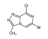 6-溴-8-氯-3-甲基-[1,2,4]三唑并[4,3-a]吡嗪