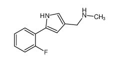 1-(5-(2-氟苯基)-1H-吡咯-3-基)-N-甲基甲胺