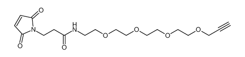 3-(2,5-二氧代-2,5-二氢-1H-吡咯-1-基)-N-(3,6,9,12-四氧杂十八碳-14-炔-1-基)丙酰胺