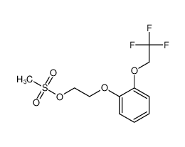 2-[2-(2,2,2-三氟乙氧基)苯氧基]乙基甲磺酸酯